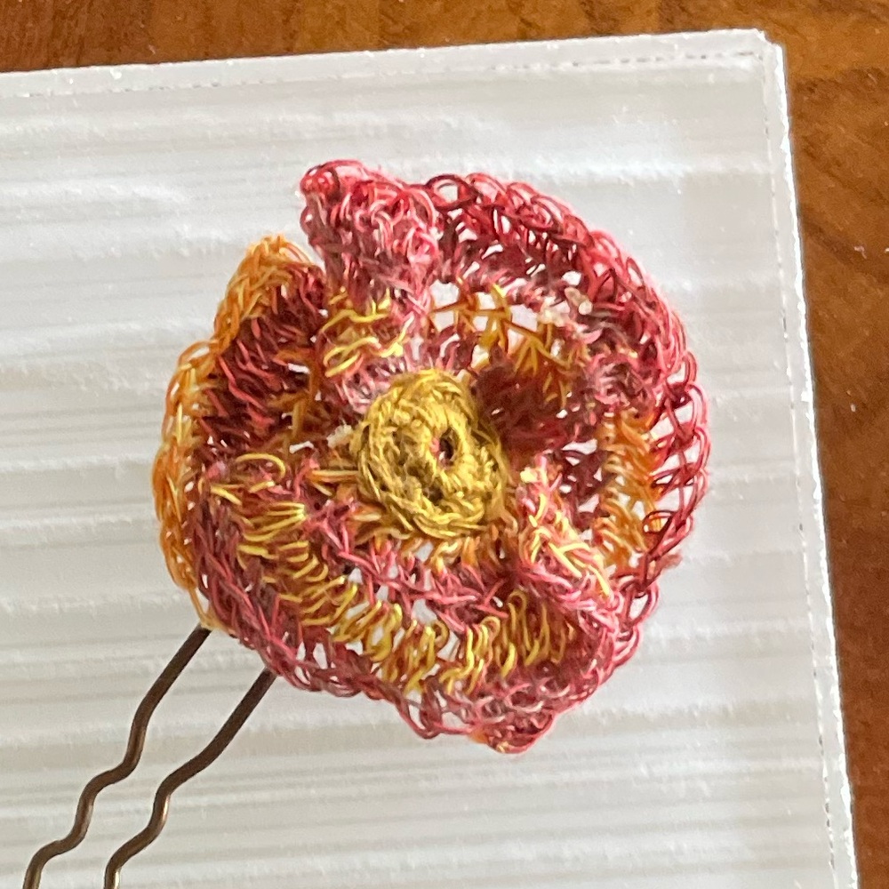 Anthropologie Crocheted Hairpin - Picture 2 of 4